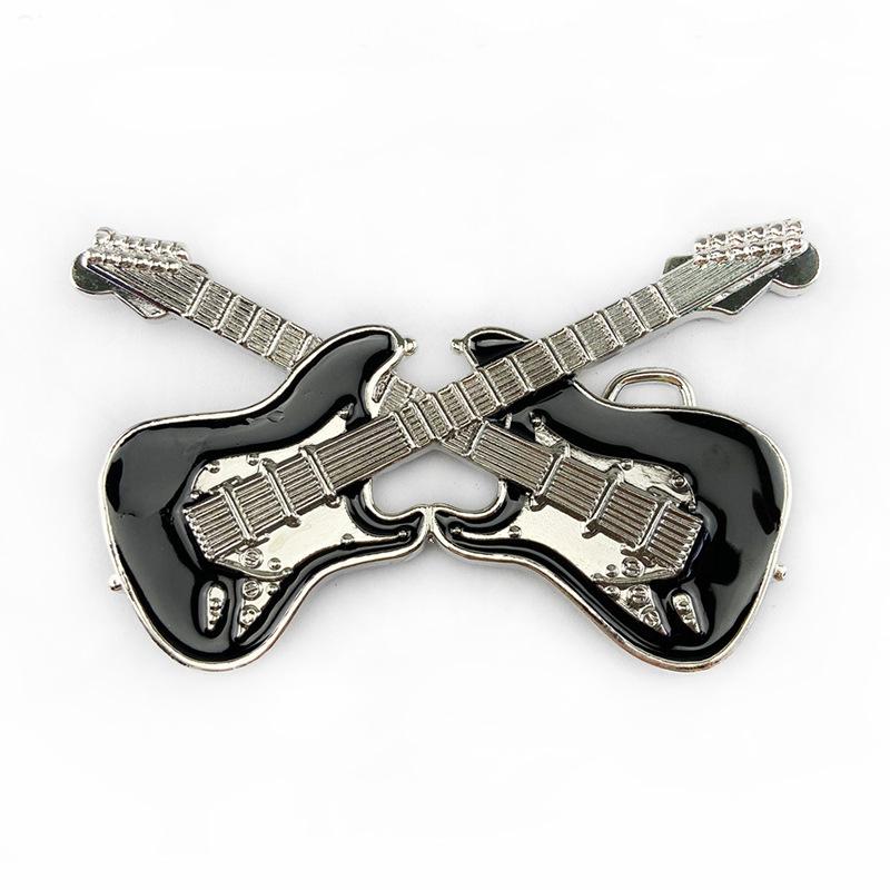 ベルトバックル ユニセックス 男女兼用 アメリカンパンク ロック ジャズ ギターモチーフ 個性的 おしゃ..