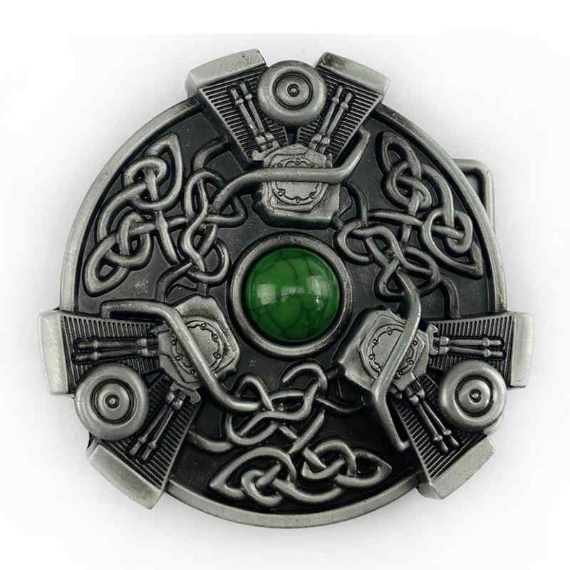 ベルトバックル 男女兼用 モーターサイクルエンジンデザイン アメリカンケルト カジュアル ストリート..