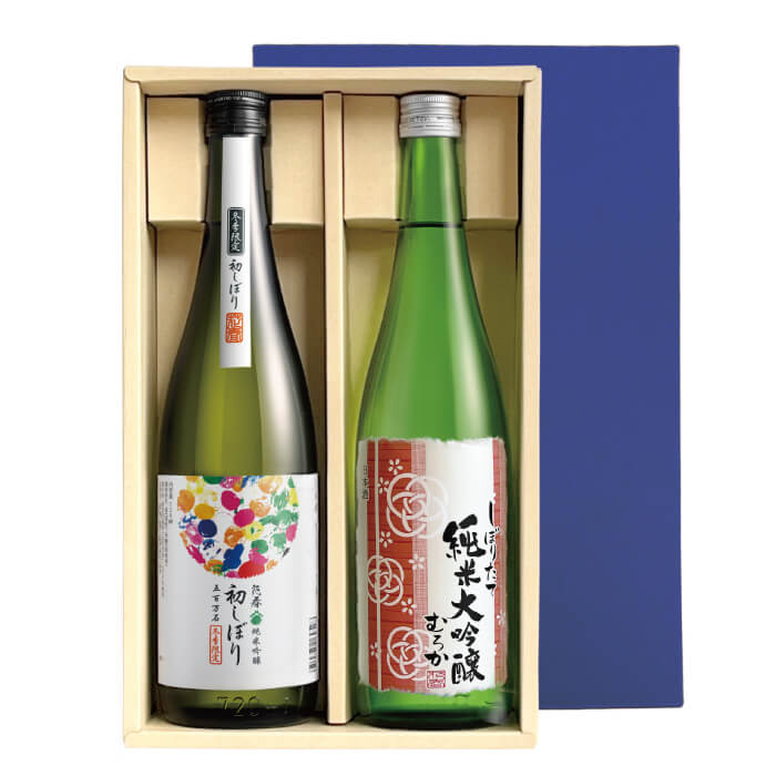 花春 冬に贈る花（SJD-41）≪季節・数量限定品≫ 四合瓶 清酒 日本酒 酒 贈答 贈り物 プレゼント ギフト お祝い 内祝い 退職祝い 還暦祝い お返し 誕生日 純米 冬 辛口 福島 会津 初しぼり 純米吟醸 五百万石 720ml 福袋 クリスマス お歳暮 御歳暮