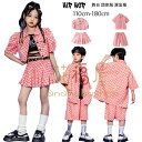 子供応援団 公演着 女の子 男の子 ダンス衣装 hiphop K-pop 舞台 団体服 演出服 キッズ ダンスウェア ショー 集団公演 練習着 ピンク セットアップ 女の子（アウター+スカート ）男の子（シャツ+パンツ）ステージ衣装 jazz 演出 原宿系 体育祭 文化祭 学園祭 子供ダンス