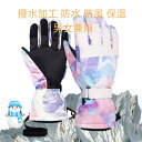 スキーグローブ スノーボードグローブ スキー 手袋 レディース メンズ 5本指 タッチパネル対応 撥水加工 防水 防風 保温 透湿 滑り止め 厚手 冬 雪遊び ...