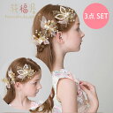 子供 ヘアアクセサリー 髪飾り ピアノ発表会 結婚式 女の子 キッズ ヘッド 発表会 誕生日 卒業式 入学式 卒園式 入園式 3点セット 入学式 キッズ ドレス...