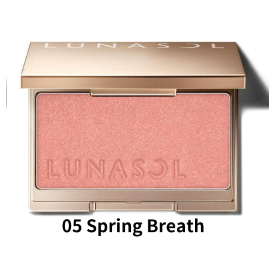 【 チーク 05 Spring Breath 】LUNASOL ルナソル カラーリングシアーチークス (グロウ) 04 Misty Veil 05 Spring Breath 06 Orchid Petal EX09 Fresh Daylight (限定)