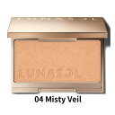 【 チーク 04 Misty Veil 】LUNASOL ルナソル カラーリングシアーチークス (グロウ) 04 Misty Veil 05 Spring Breath 06 Orchid Petal EX09 Fresh Daylight (限定)