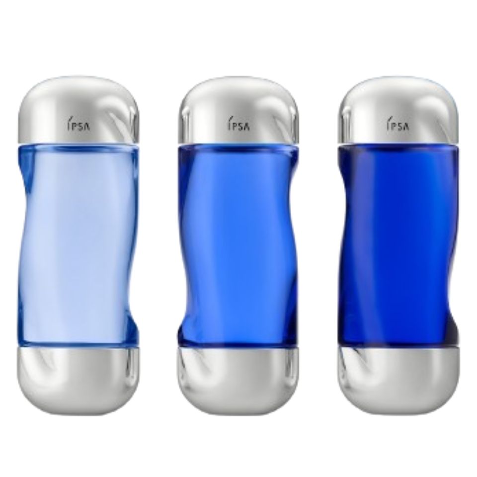 イプサ　ザ・タイムR アクア　限定ボトル　カラー3種 ライトブルー ブリリアントブルー ディープブルー