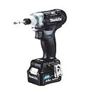 ★マキタ Makita 充電式インパクトドライバー 【TD111DSMXB】小ネジM4-M8 ボルトM5-M14 高力M5-M12 コーススレッド22-90mm LEDライトバッテリー1040Bx2本 充電器・ケース付 ブラック<マキタ正規販売店!安心・安全のアフターサービス>