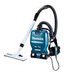マキタ　MAKITA　充電式　背負いクリーナー【VC261DZ　本体のみ】ホース・ベンディングパイプ　伸縮式..