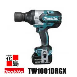 ★マキタ　Makita 充電式インパクトレンチ【TW1001DRGX】18V　6.0Ah　バッテリー1860Bx2　充電器　ケー..