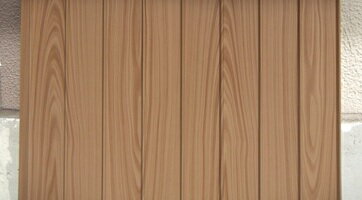 木目柄プリント鋼板　リブ波板　NO14　8尺　化粧鋼板　外装材・内装材に 3