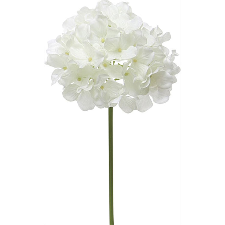 【66-792468-0】 造花　アートフラワー F4057　ハイドレンジアピック　 #001 ホワイト 1本送料無料　花資材 松村工芸 FKTS