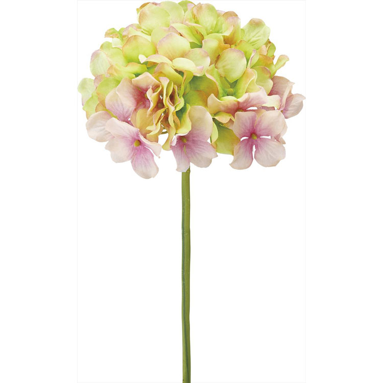 【66-799078-0】 造花 アートフラワー F4110 ニューハイドレンジア #179 グリーンピンク 1本送料無料 花資材 松村工芸 FKTS