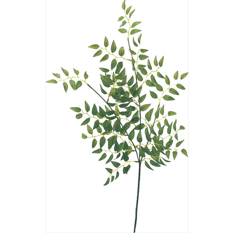 【72-40351-51】 造花　アートフラワー A−40351　スマイラックススプレー　 #051A グリ-ン 1本送料無料　花資材 松村工芸 FKTS