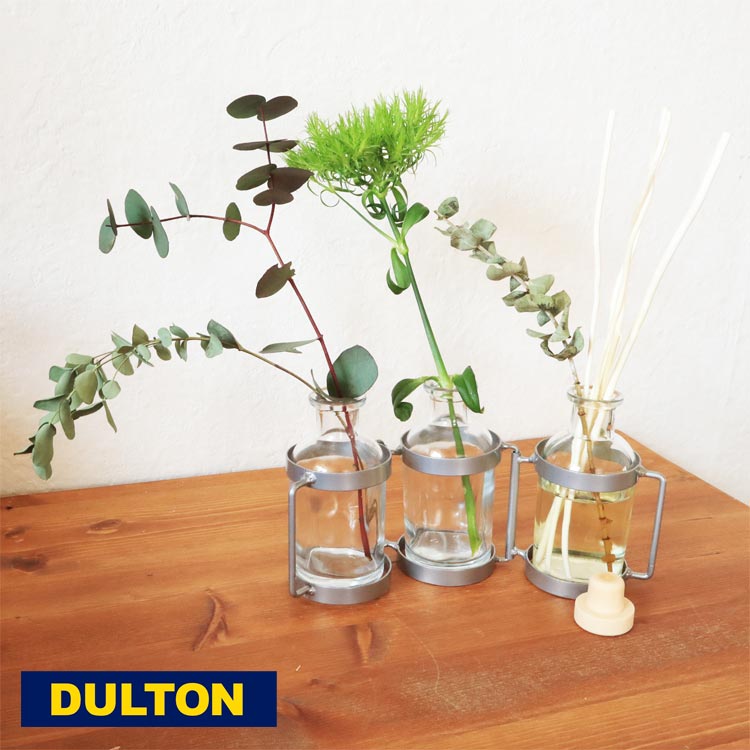 ダルトン 花瓶 【あす楽】DULTON AROMA DIFFUSER VASE 3B EUCALY/LIME【送料込み】ダルトン アロマディフューザー フレグランス　ユーカリ　ライム おしゃれ シンプル インテリア　花瓶 ドライフラワー 店舗用 ディスプレイ用 雑貨 FKRSL