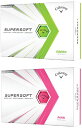 【新春セール　値下げ】キャロウェイ 2021 SUPERSOFT ゴルフボール 【新ハイブリッドカバ ...