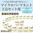 【当店購入品に限る】『マイクロパーマネント 加工』パールネックレス2点セット用(49cmまで）ネックレス＋イヤリングorピアス経年変化による品質低下防止！真珠の耐久性を向上させる特許技術です。【真珠科学研究所開発】