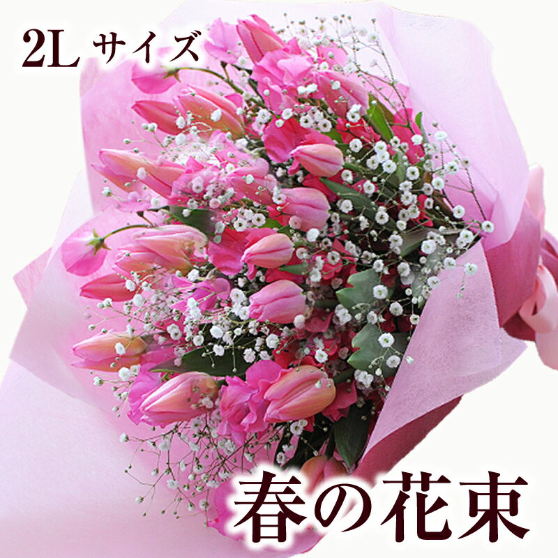 フラワーバレンタイン 彼女に贈る 逆 卒業祝い 花 花束 フラワーギフト 生花 チューリップ 花束 卒業式 卒園式 卒業祝い 卒園祝い スイートピー 誕生日 記念日 花束 春の花束 2Lサイズ お母さん 誕生日 花束 翌日 明日 急ぎ 明日着 配送 配達 届け 宅配 翌日配達花のサムネイル