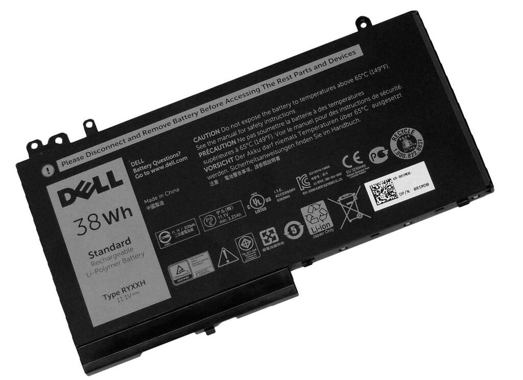 新品 Dell デル Latitude E5450 E5250 E5550 Latitude 12 5000 内蔵バッテリパック 11.1V 38WH RYXXH