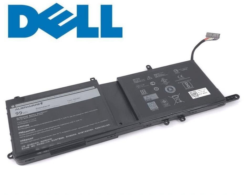新品 純正 Dell デル Alienware 15 R3 R4 17 R4 R5 内蔵バッテリー 11.4V 99WH 9NJM1