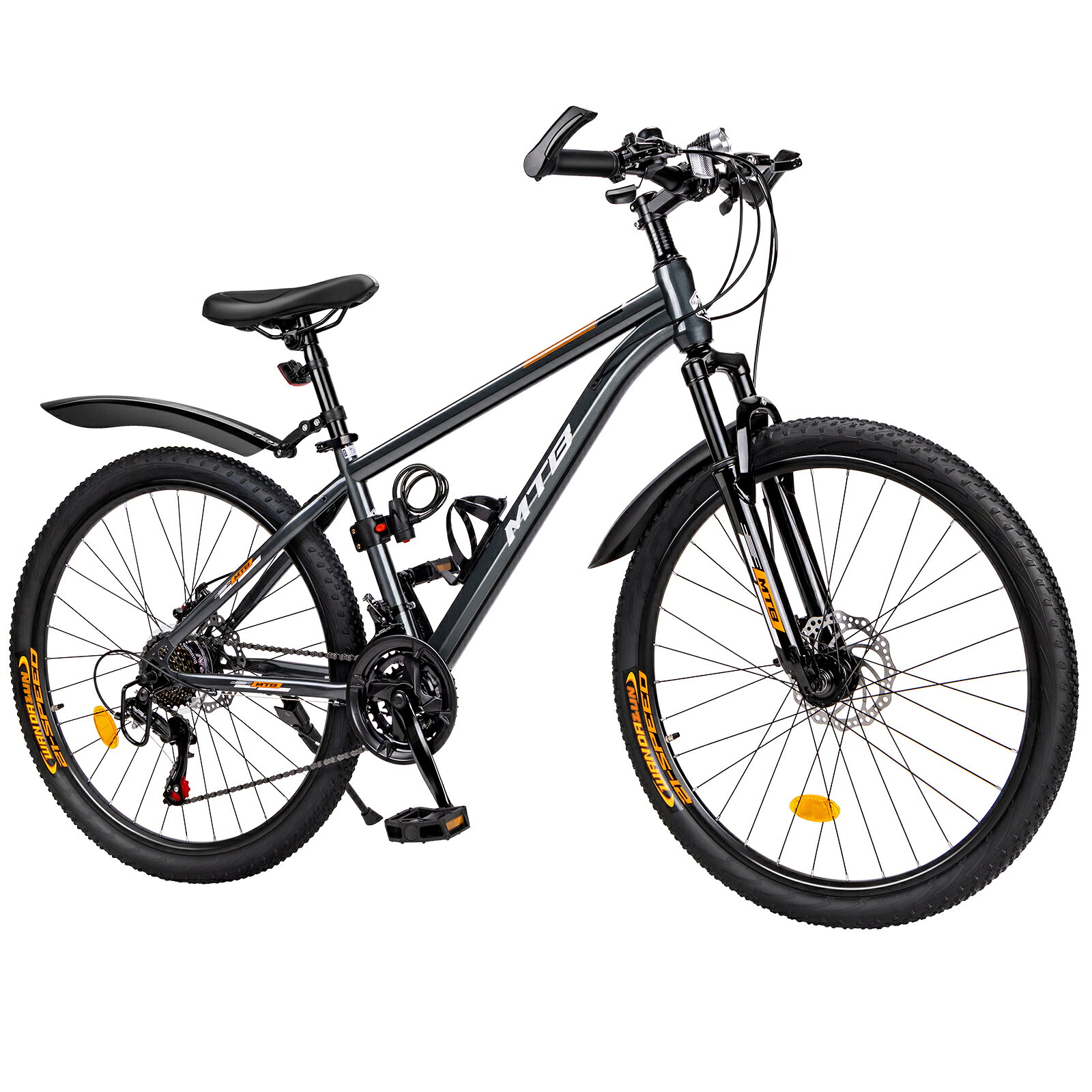楽天市場】マウンテンバイク 26インチ（カラーグレー）（自転車