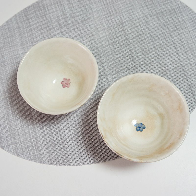 有田焼 茶碗 ペアセット 窯変花うさぎ 夫婦茶碗 お茶碗 ご飯茶碗 プレゼント 結婚祝い ギフト