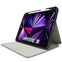 エレコム iPad Pro 11インチ 第4/3/2世代 (2022/2021/2020年) ケース オートスリープ/ウェイク マグネット固定 Apple Pencil収納 ペンスタンド付 ネイビー TB-A21PMSANV