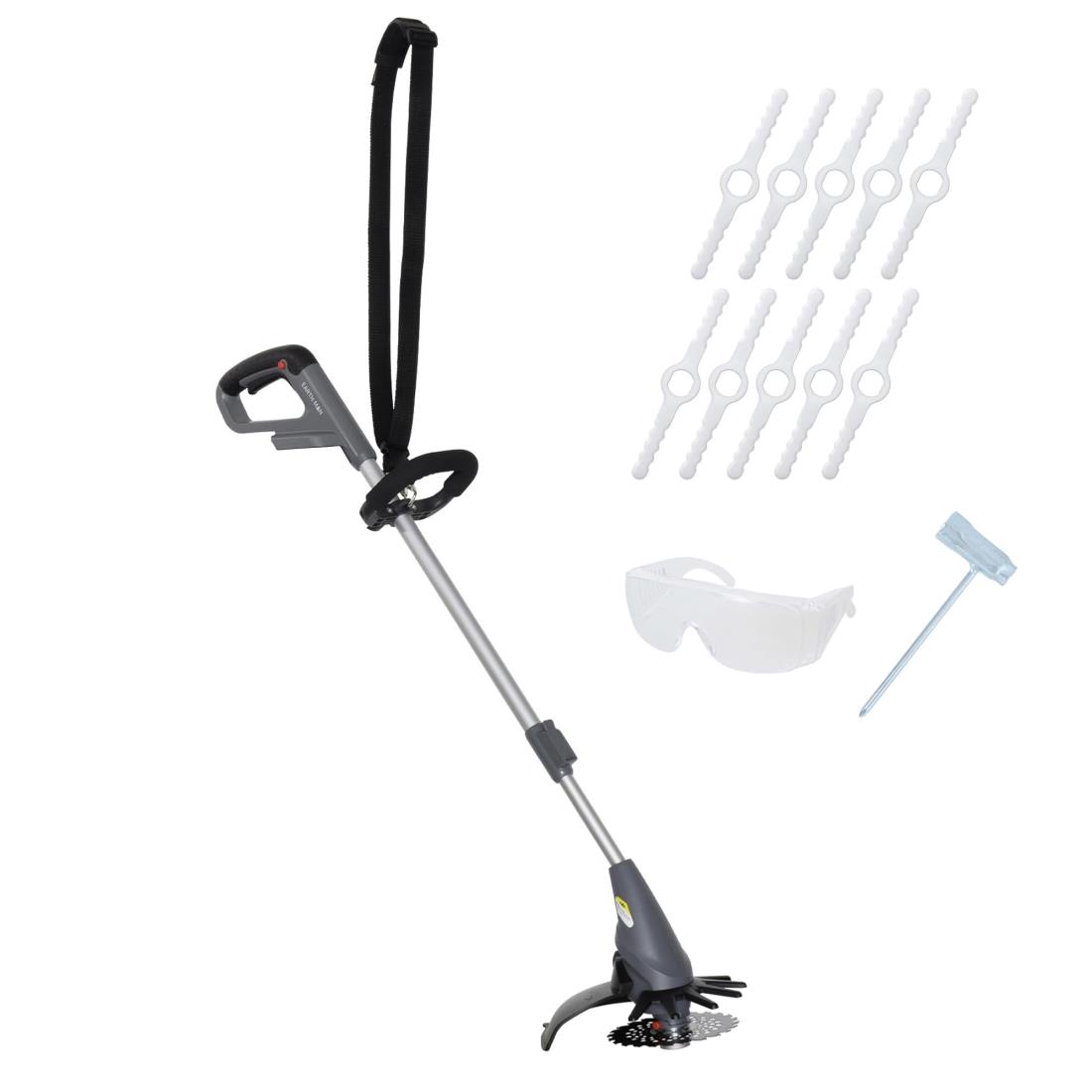 儀(Takagi) EARTH MAN SHARE LINK 18V 充電式 2WAY グラストリマー SL-GGT160-A【本体のみ】草刈機 刈払機 コードレス 園芸 電動 チップソー ブレード 2way 伸縮ポール 長さ調整 刈り込み キワ刈り 草刈 芝刈 雑草 除草 ハンドグリップ 肩掛けベルト 高儀 たかぎ TAKAGIのサムネイル