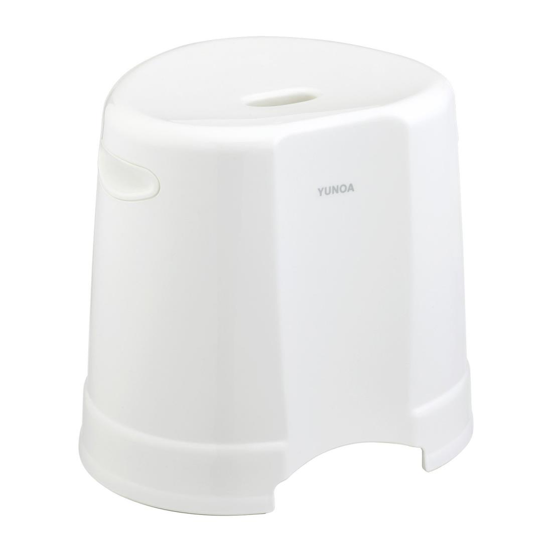 レック YUNOA ( ユノア ) 風呂いす 高さ35cm ( ニューホワイト ) 防カビ ・ 抗菌 BB-109