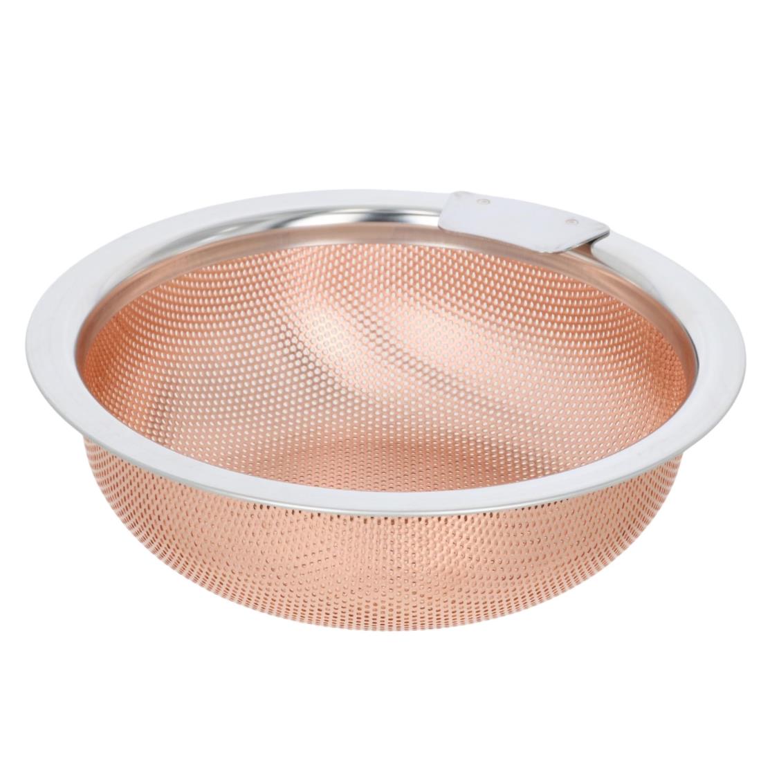 儀(Takagi) パンチング 排水口 ゴミ受け 銅製 大 排水口径125~145mm対応 浅型 日本製 キッチン シンク ..