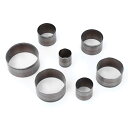 7PCS パンチカッター レザークラフト用 エンドポンチ 円形 端落とし 型抜き ベルト 財布 カバン 手芸 レザーカッティングダイセット DIYツール 切れ味...