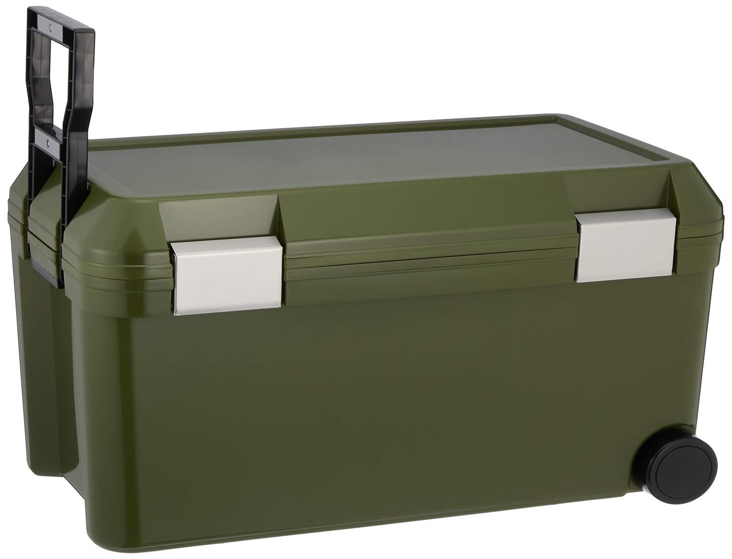 JEJアステージ クーラーボックス アイセル ステンバックル #45 カーキ [本体: 奥行35.9cm 本体: 高さ38..