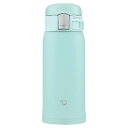 象印マホービン(ZOJIRUSHI) 水筒 直飲み 【ワンタッチオープン】 ステンレスマグ 360ml ミントブルー SM-SF36-AM