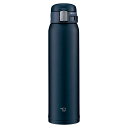 象印マホービン(ZOJIRUSHI) 水筒 直飲み 【ワンタッチオープン】 ステンレスマグ 600ml ネイビー SM-SF60-AD