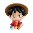 るかっぷ ONE PIECE モンキー・D・ルフィ【再販】約110mm PVC製 塗装済み可動フィギュア