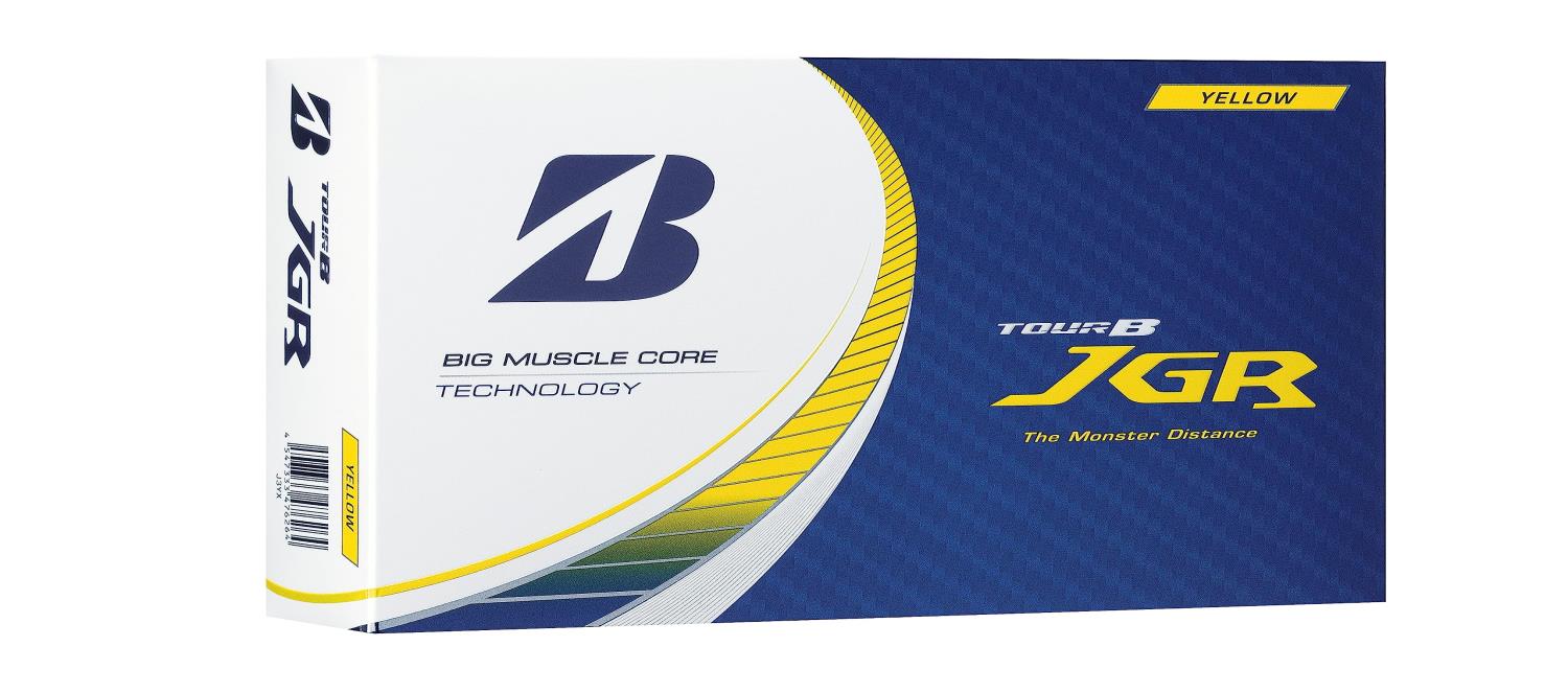 Bridgestone GOLF ゴルフボール TOUR B JGR 2023年モデル イエロー 1ダース[12個入り] J3YX