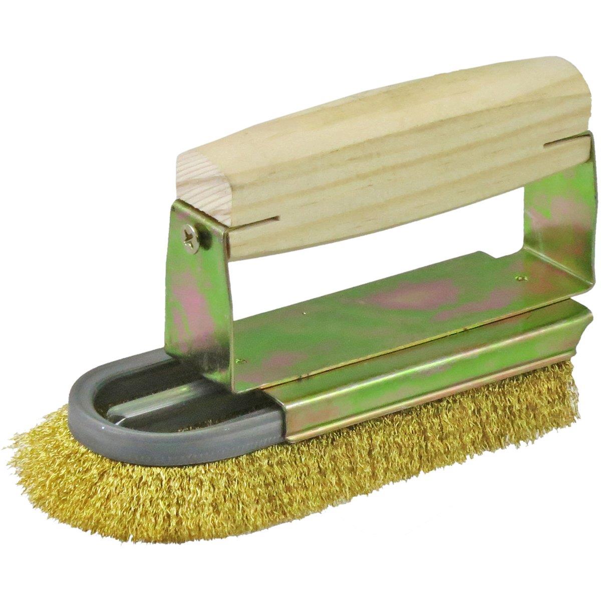 近与(KONYO) SUN UP チャンネルブラシ 小判 真鍮