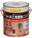 アサヒペン 塗料 ペンキ 木工用着色ニス 0.7L ライトオーク 油性 ニス ツヤあり 耐久性 耐摩耗性 耐衝撃性 日本製