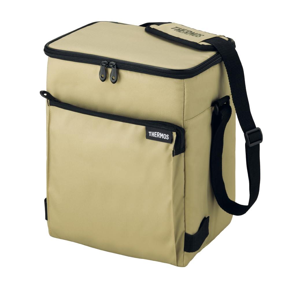 サーモス ソフトクーラー 15L サンドベージュ 保冷バッグ 5層断熱構造 折りたためてコンパクト 