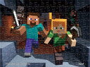 エンスカイ(ENSKY) MINECRAFT マインクラフト Escape! 7.6×10.2cm まめパズル 150ピース ジグソーパズル MA-70
