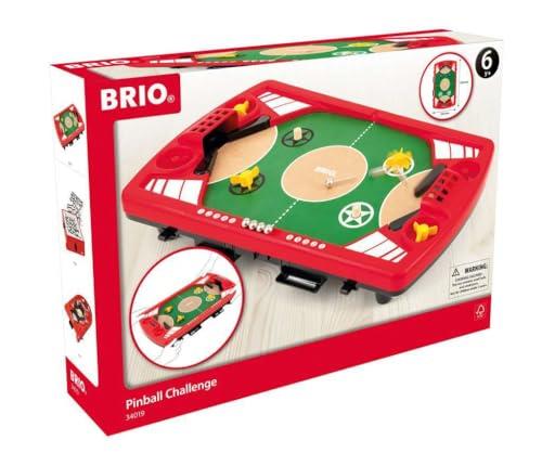 BRIO (ブリオ) ピンボールバトル 対戦式 (木のおもちゃ 知育玩具 ボードゲーム) 34019のサムネイル