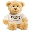 GUND ガンド パーソナライズミー Tシャツベア メッセージテディベア (ホワイト)
