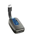 Cable Matters ケーブル収納式 8K USB Type C HDMI 変換アダプタ 4K 120Hz & 8K 60Hz HDR 折り畳み式USB C HDMI 変換アダプタ USB-C HDMI変換アダプタ - Thunderbolt 4 Port対応 MacBook Mac iPhone 16で最大4K 60Hzを出力
