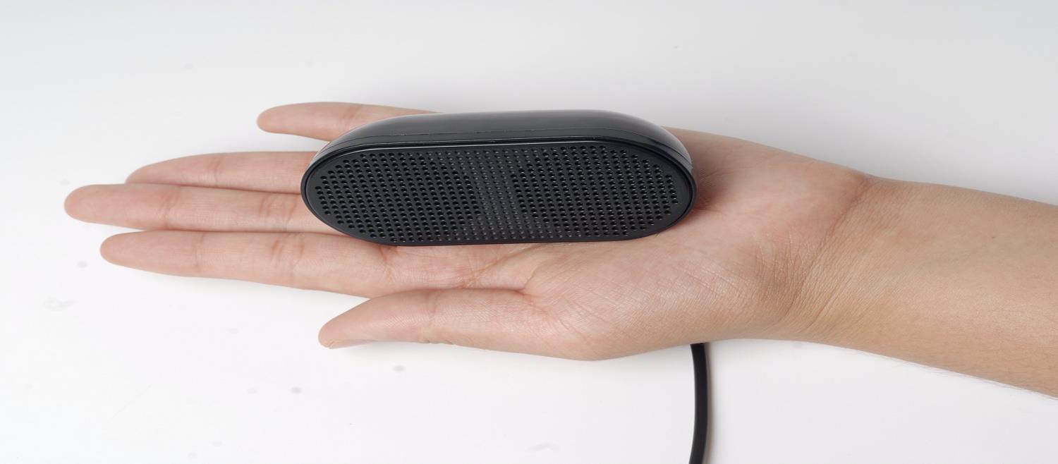 USBミニスピーカー コンピュータスピーカー電源ステレオマルチメディアスピーカー ノートパソコン用 PC(ブラック)