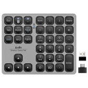 Ewin テンキー Bluetooth5.2 / 2.4G接続 2台接...(2)