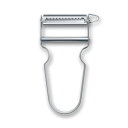 VICTORINOX(ビクトリノックス) STARピーラー 千切り 芽取り付きの皮むき器 シルバー 柔らかい果物の皮むきから硬い食材まで使える 6.0914