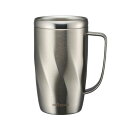 【ビール専用ジョッキ】 ドウシシャ ビアジョッキ ビール専科 450ml シルバー 保冷専用 ON℃ZONE(オンドゾーン)