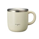 【白湯専用マグカップ】 ドウシシャ マグカップ白湯専科マグカップ 320ml アイボリー ON℃ZONE(オンドゾーン)