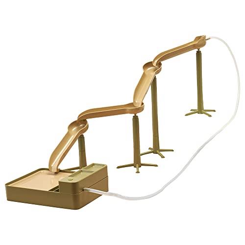 ドウシシャ プラスチック 流しそうめん器 電池式 薬味トレー付き 水切りザル 氷をいれて冷水キープ 二..