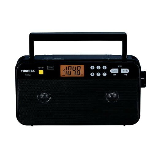 東芝(TOSHIBA) TY-SR66-K(ブラック) FM/AMステレオラジオ 東芝(TOSHIBA) TY-SR66-K(ブラック) FM/AMステレオラジオ