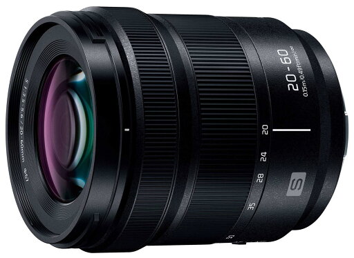 パナソニック(Panasonic) 標準ズームレンズ フルサイズミラーレス一眼 Lマウントシステム用 ルミックス LUMIX S 20-60mm F3.5-5.6 ブラック S-R2060 パナソニック(Panasonic) 標準ズームレンズ フルサイズミラーレス一眼 Lマウントシステム用 ルミックス LUMIX S 20-60mm F3.5-5.6 ブラック S-R2060