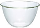 HARIO(ハリオ) 日本製 耐熱ガラス製 ボウル 2200ml BUONO kitchen MXP-220-BK